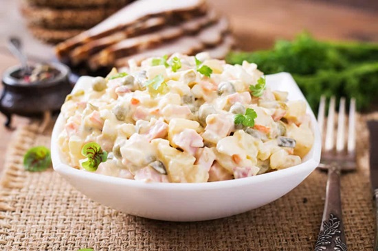 receta para preparar la ensalada rusa