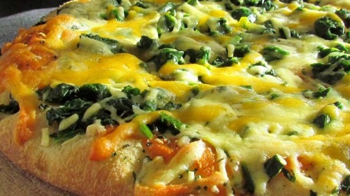 pizza de vegetales