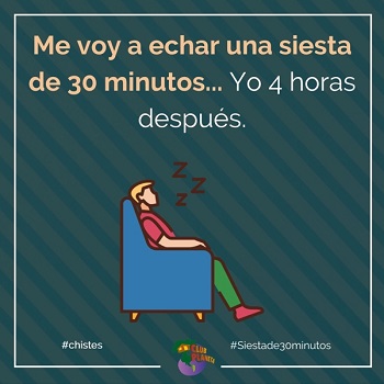 siesta de 30 minutos